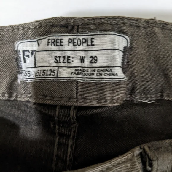 Free People Women's Murray Wash Skinny Jeans - Size 29 - Picture 2 of 11